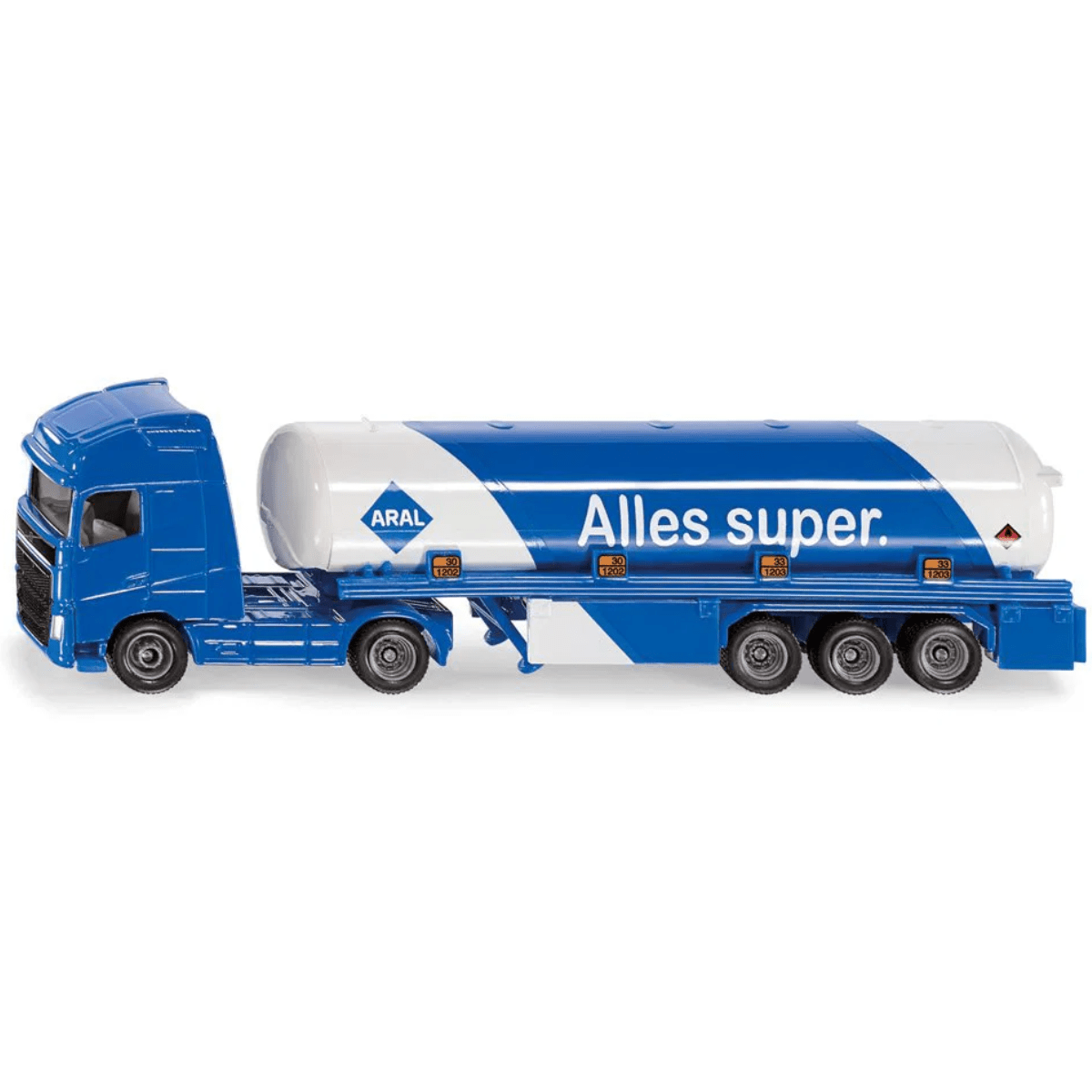 Siku Volvo Articulated Tanker Truck Aral - 1:87 Scale Toy Model - Phillips Hobbies