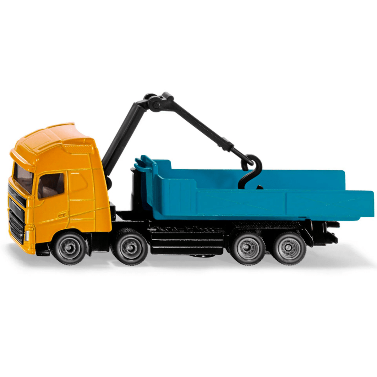 Siku Volvo Roll - off Tipper With Crane - 1:87 Scale Toy Model - Phillips Hobbies