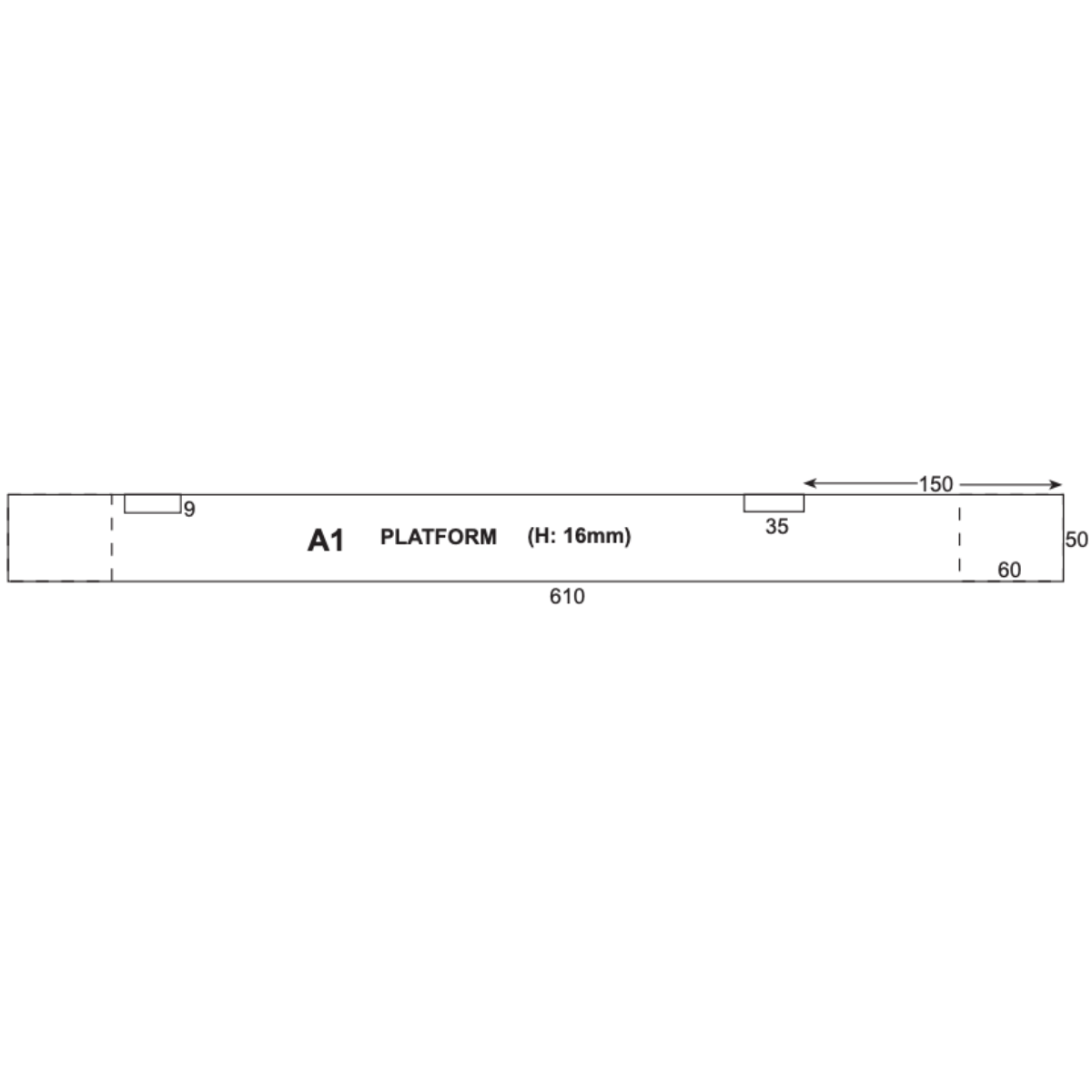 Superquick A01.0 Red Brick Station Platform - Card Kit - Phillips Hobbies