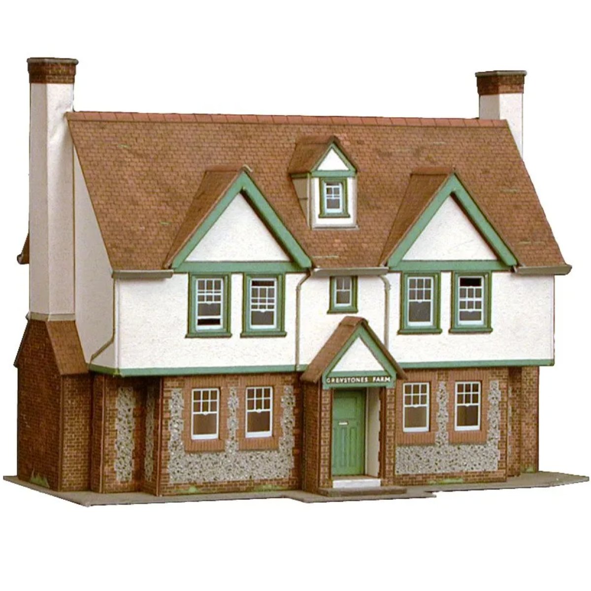 Superquick B24 'Greystones' Farmhouse - Card Kit - Phillips Hobbies