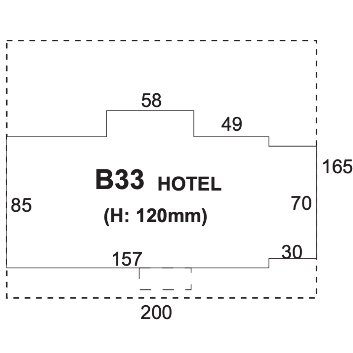 Superquick B33 The Railway Hotel - Card Kit - Phillips Hobbies