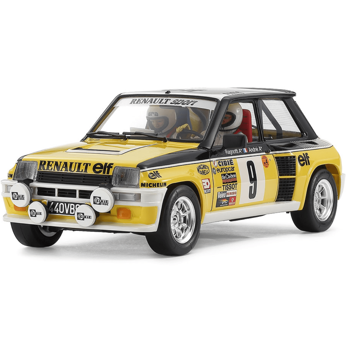 Tamiya 24027 Renault 5 Turbo Rally Plastic Kit - 1:24 Scale - Phillips Hobbies