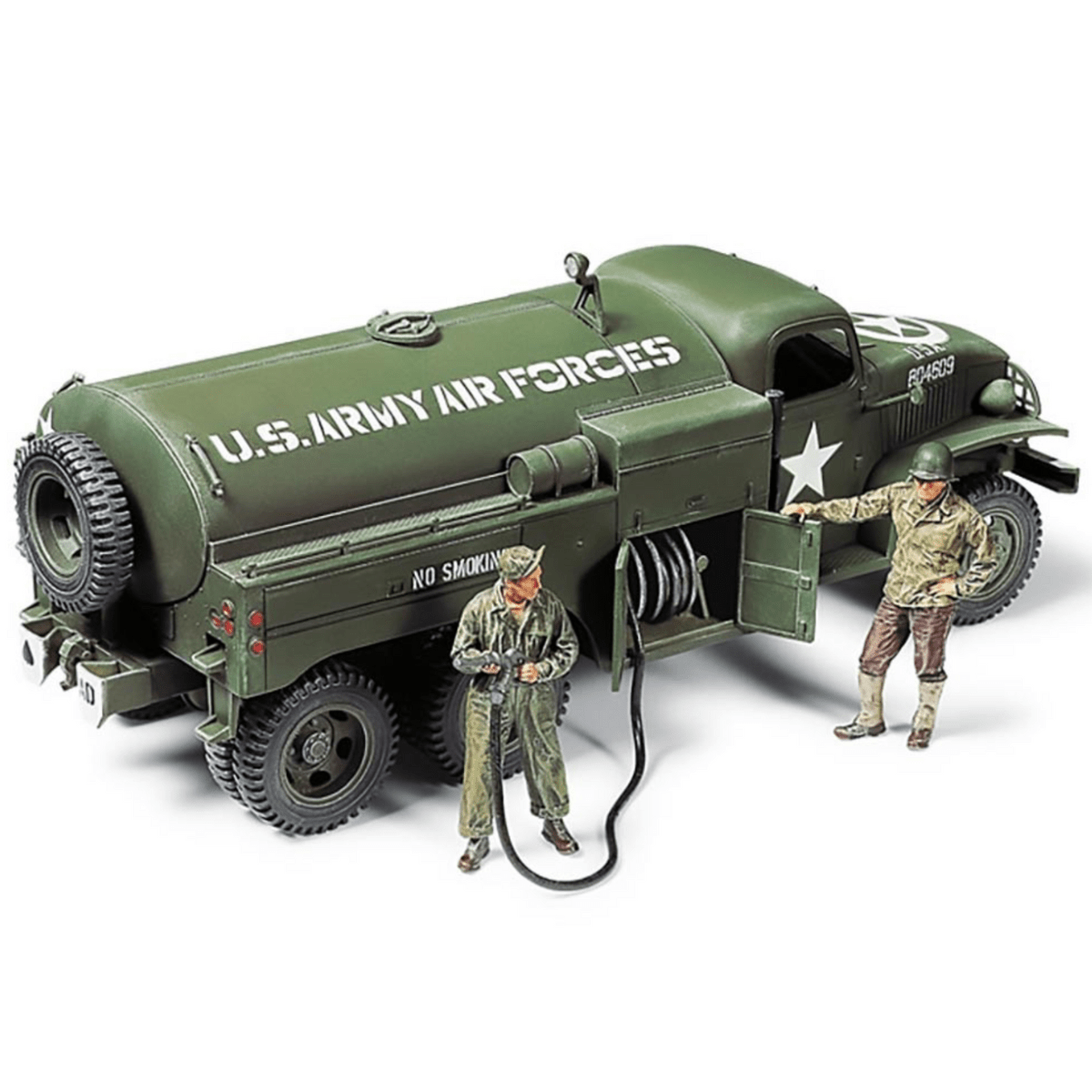 Tamiya 32579 US Airfield Fuel Truck Plastic Kit - 1:48 Scale - Phillips Hobbies