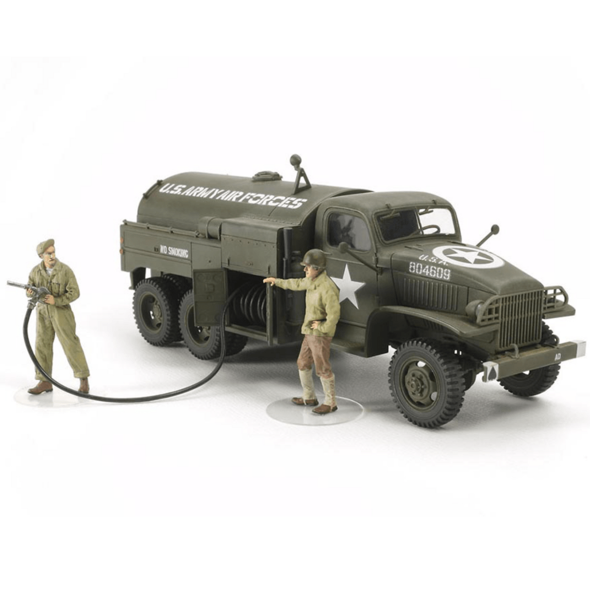 Tamiya 32579 US Airfield Fuel Truck Plastic Kit - 1:48 Scale - Phillips Hobbies