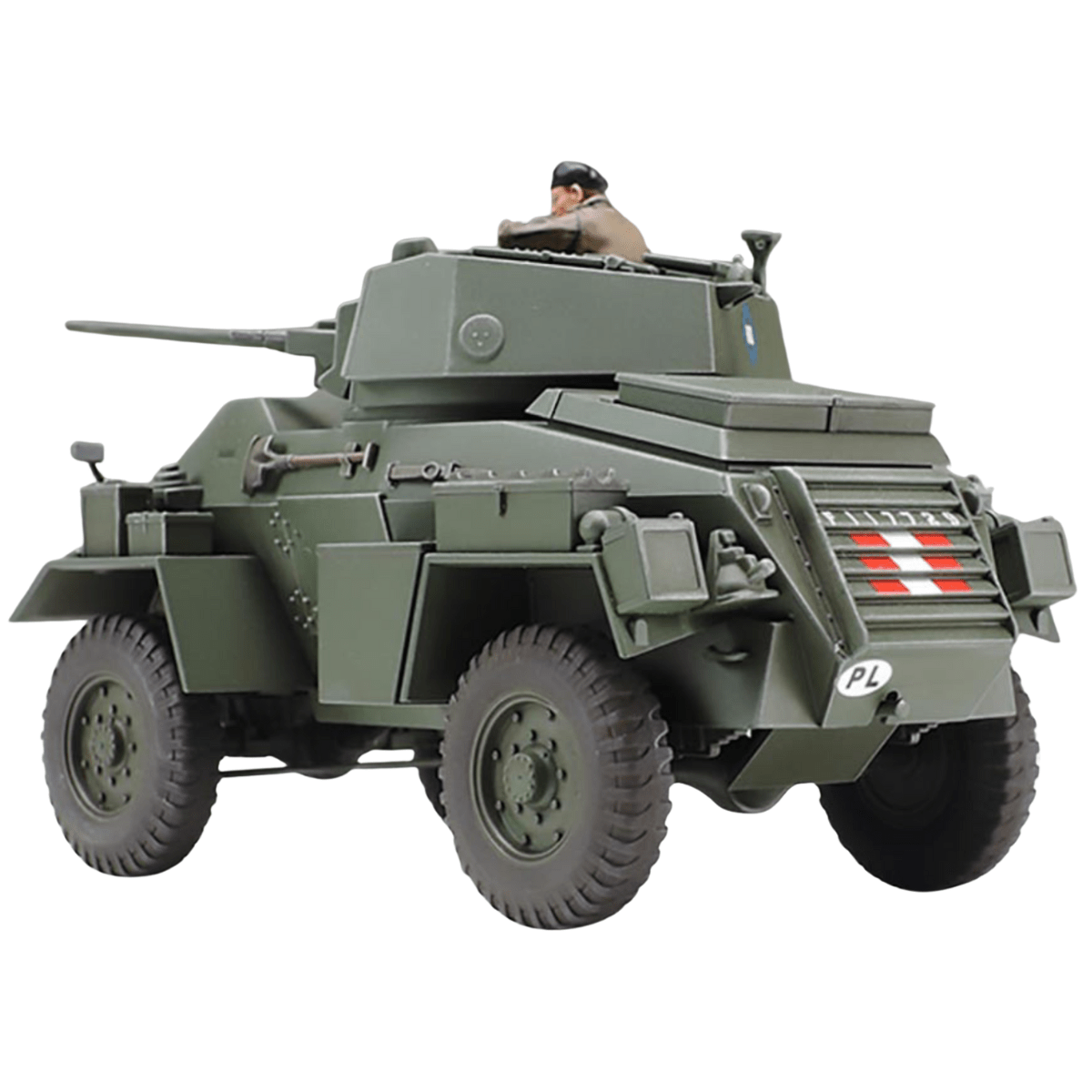 Tamiya 32587 British 7 Ton Armoured Car MK.IV Plastic Kit - 1:48 Scale - Phillips Hobbies