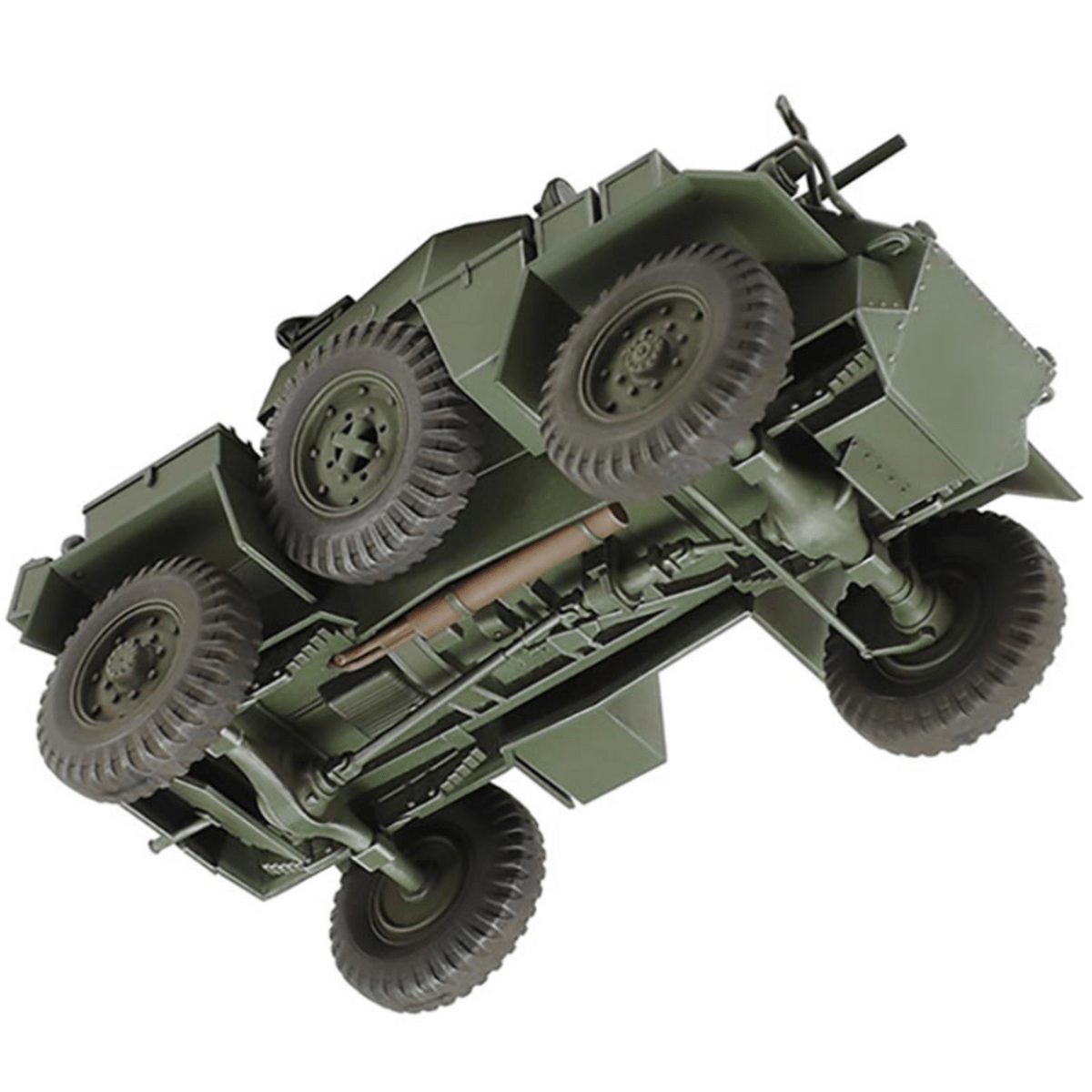 Tamiya 32587 British 7 Ton Armoured Car MK.IV Plastic Kit - 1:48 Scale - Phillips Hobbies