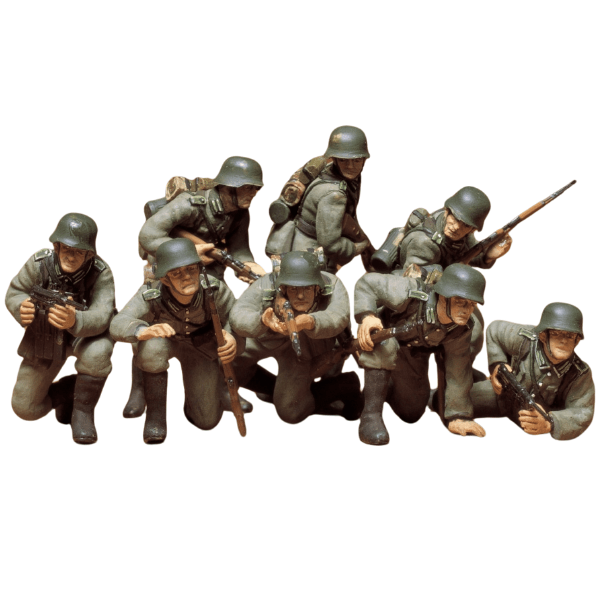 Tamiya 35061 German Panzer Grenadiers Plastic Kit - 1:35 Scale - Phillips Hobbies