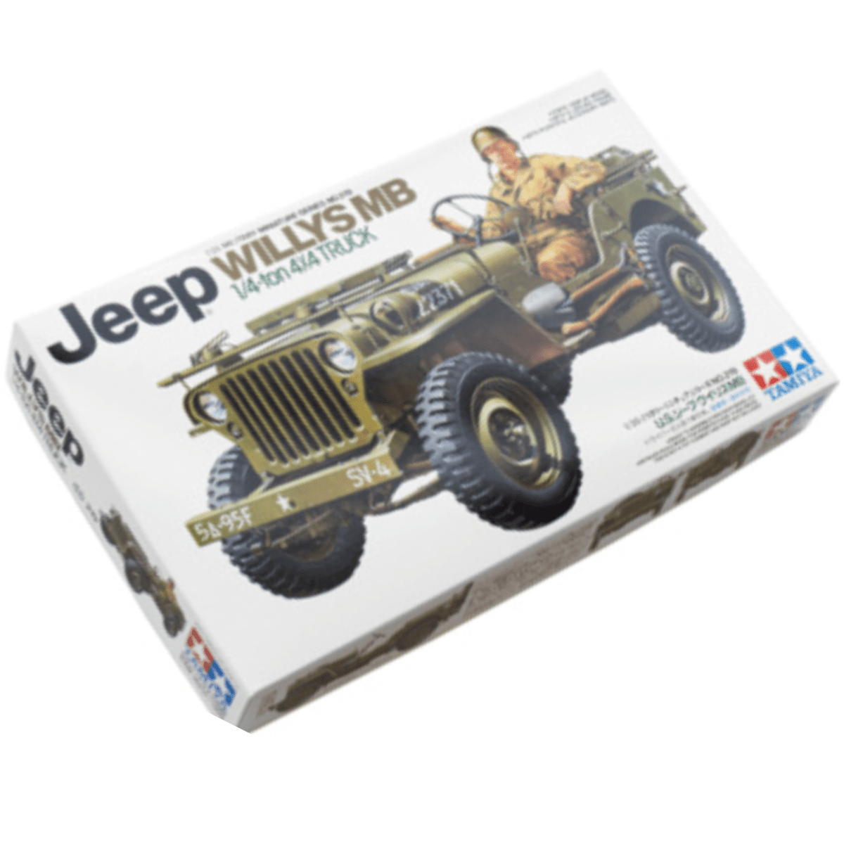 Tamiya 35219 Jeep Willys MB 1/4 - Ton Truck Plastic Kit - 1:35 Scale - Phillips Hobbies