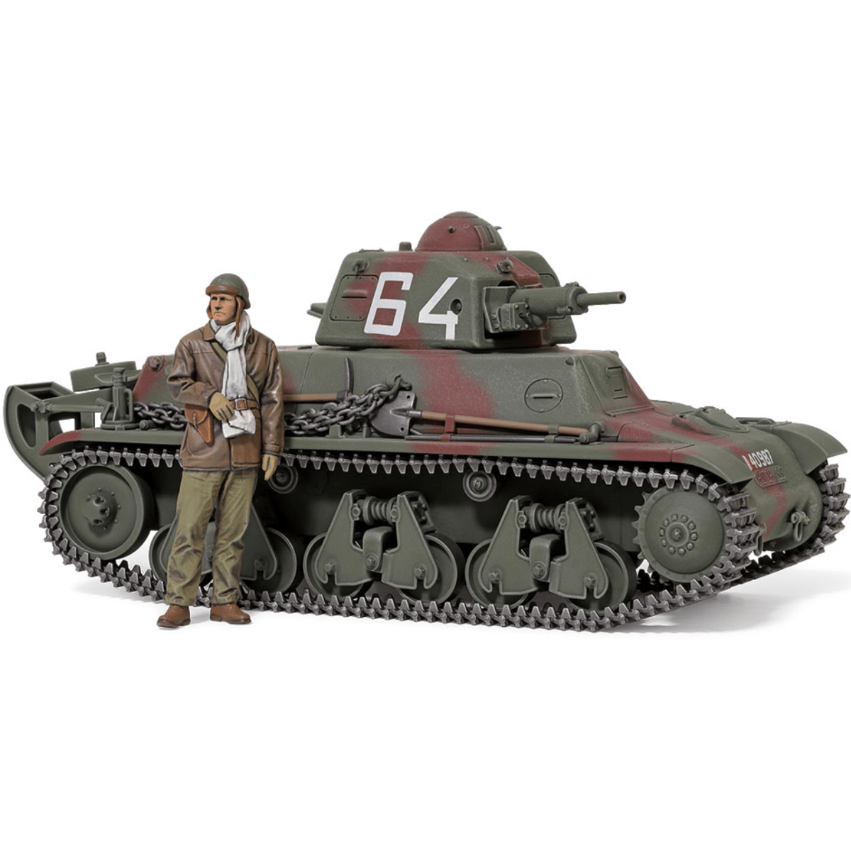 Tamiya 35389 French Light Tank H39 Plastic Kit - 1:35 Scale - Phillips Hobbies