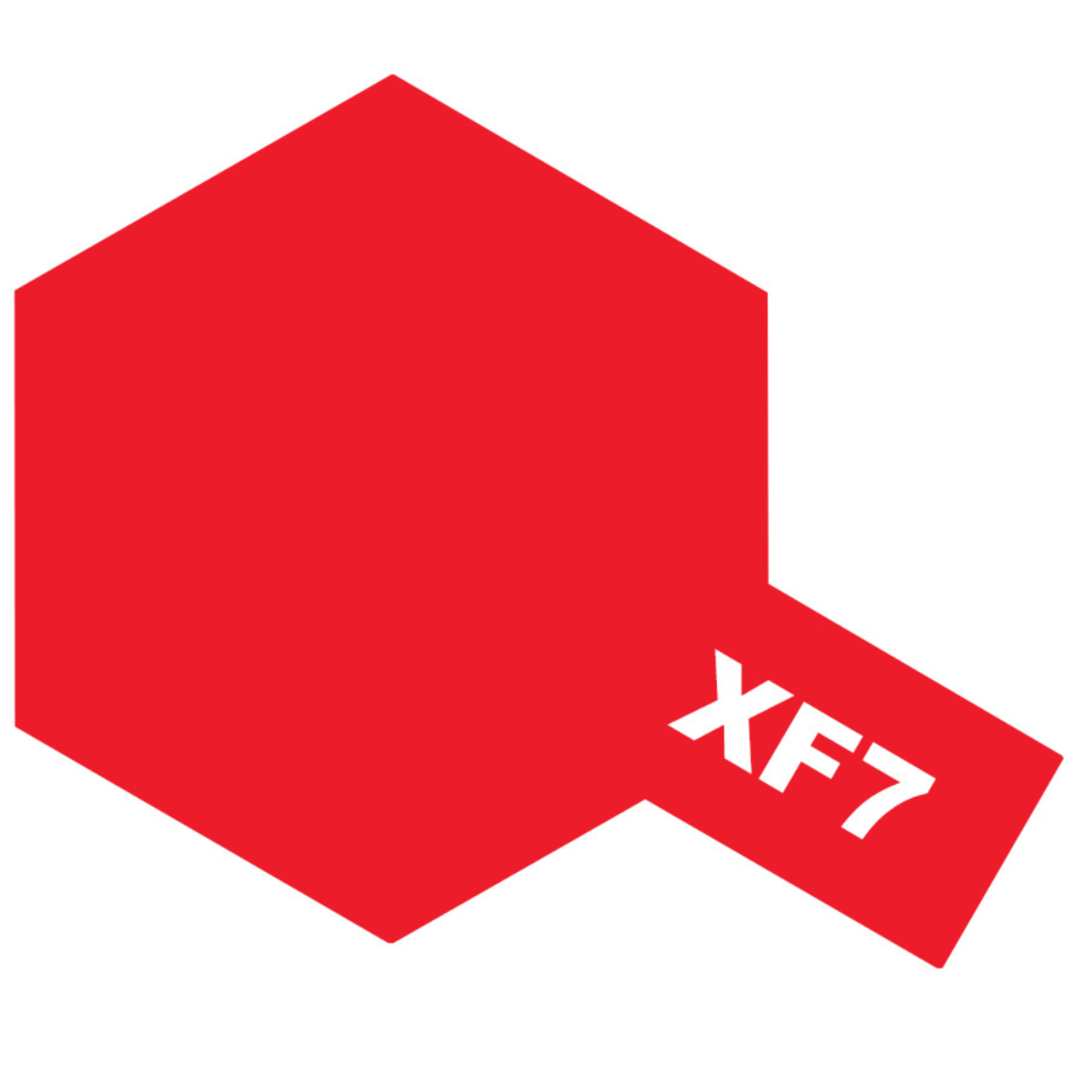 Tamiya Acrylic Mini XF - 7 Flat Red - Phillips Hobbies