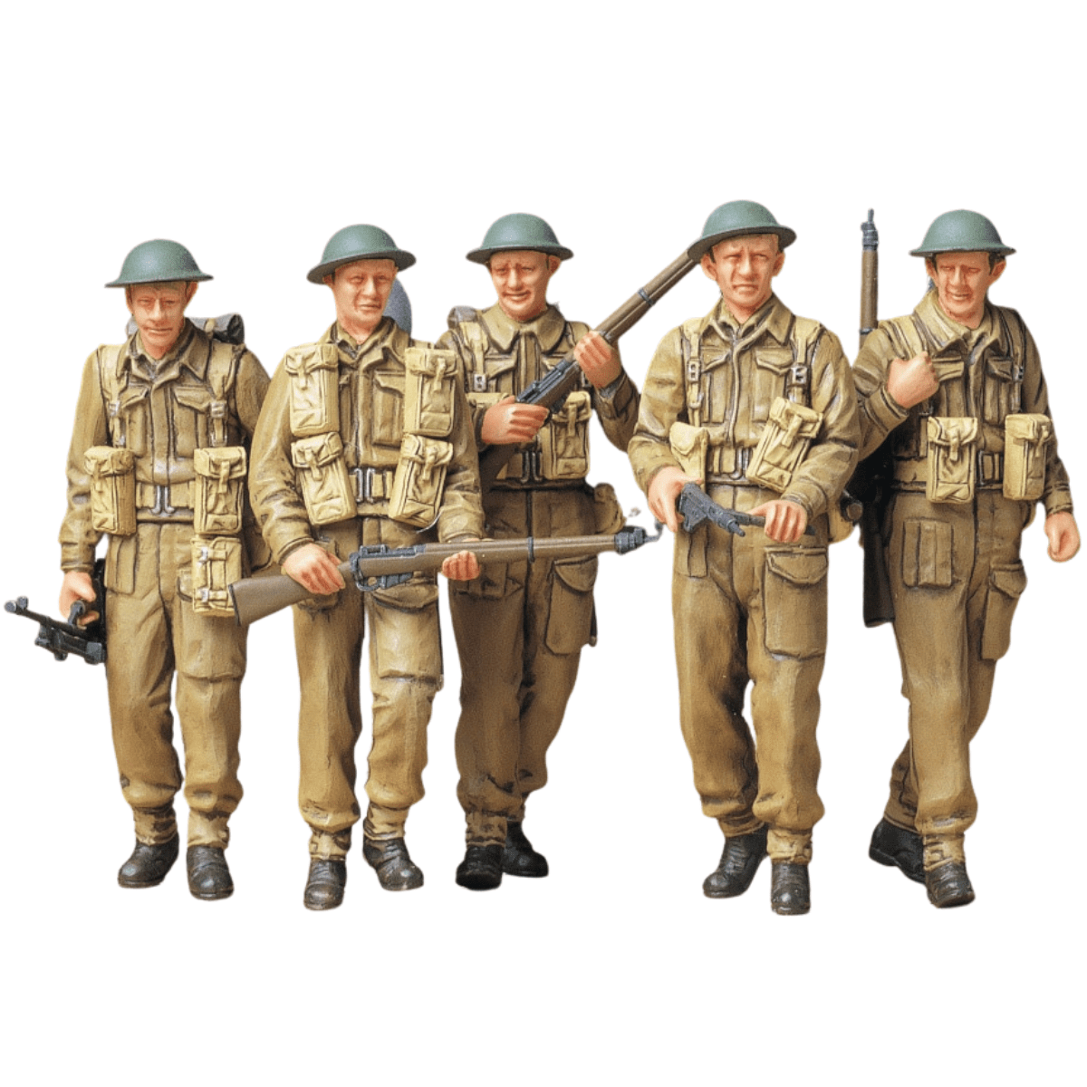 Tamiya British Infantry On Patrol Plastic Kit - 1:35 Scale - Phillips Hobbies