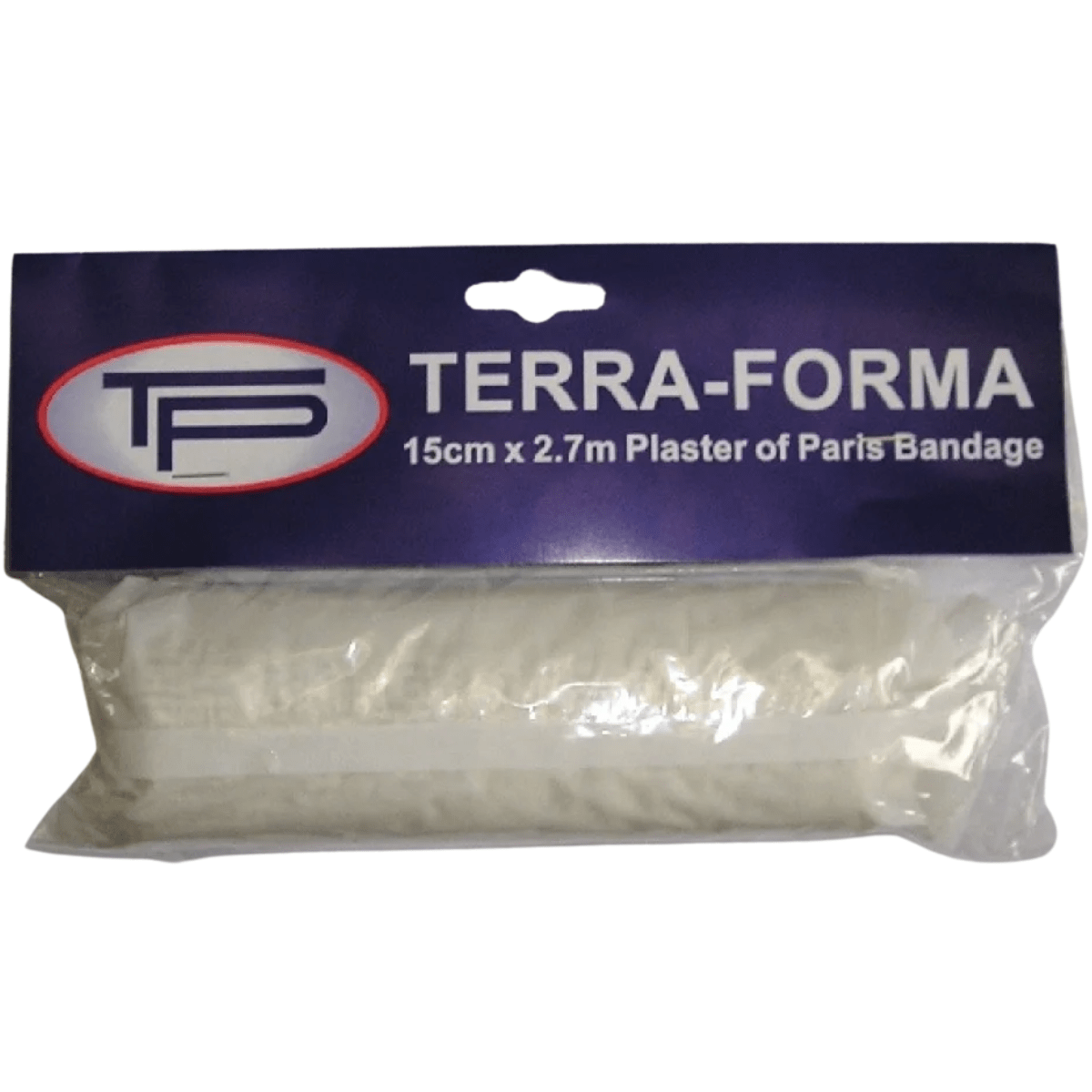 Tasma Terra Forma Mod Roc 15cm x 2.75m - Plaster of Paris Bandage - Phillips Hobbies