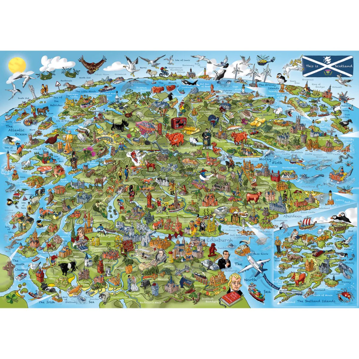 This Is Scotland - Gibsons 1000 Piece Jigsaw Puzzle - Phillips Hobbies