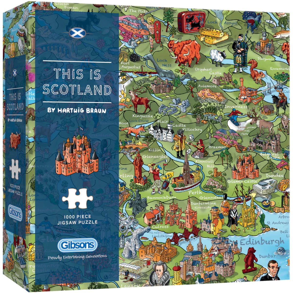 This Is Scotland - Gibsons 1000 Piece Jigsaw Puzzle - Phillips Hobbies