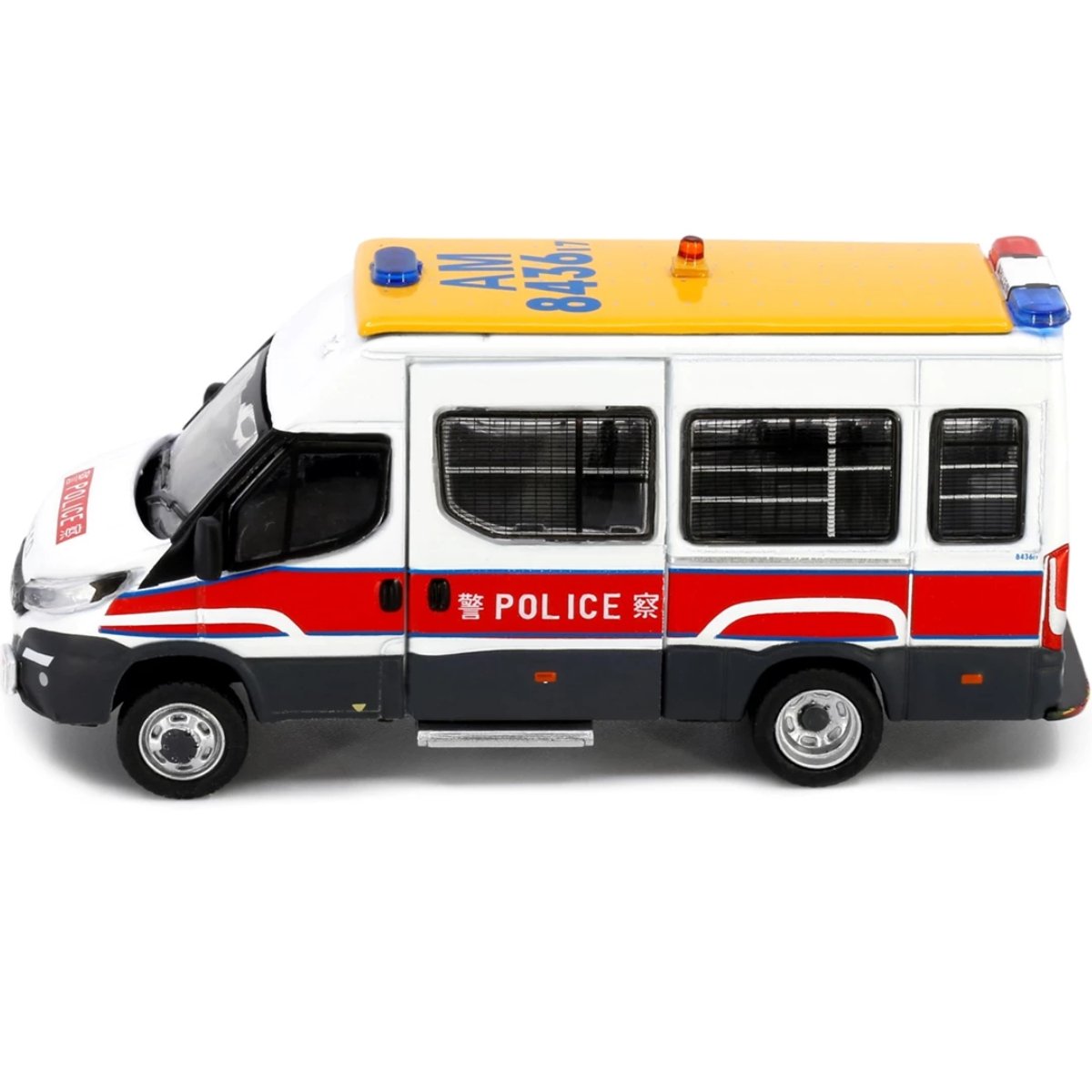 Tiny City Iveco Daily Police Patrol Van Airport District AM8436 (1:76 Scale) - Phillips Hobbies