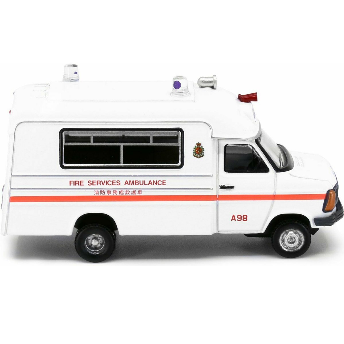 Tiny Models 1980s HK Ambulance (1:76 Scale) - Phillips Hobbies