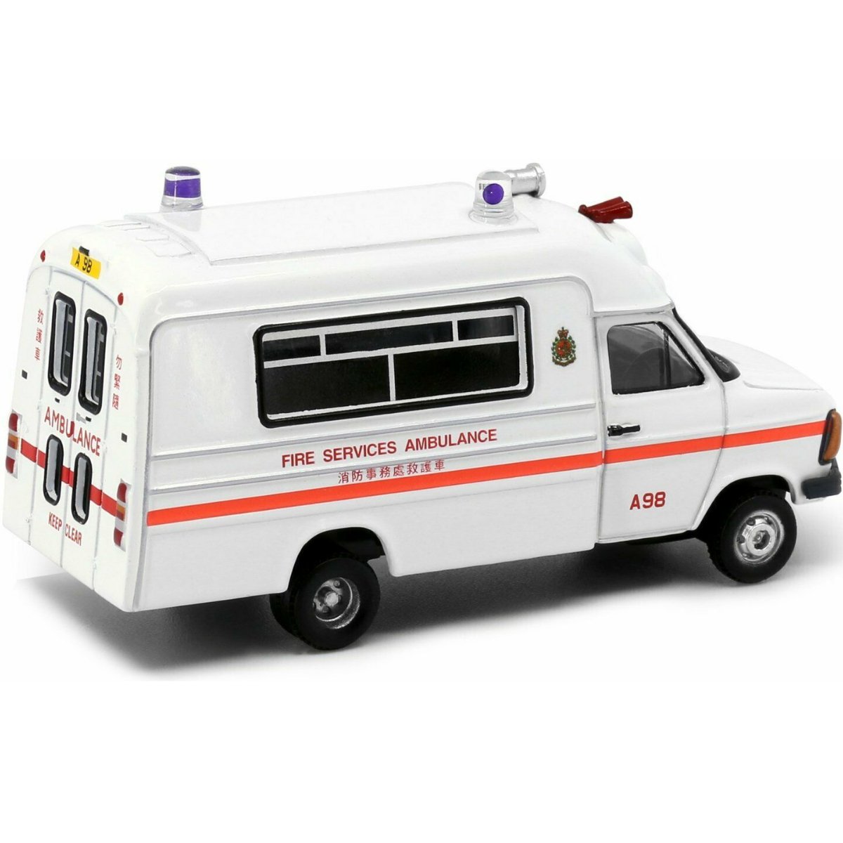 Tiny Models 1980s HK Ambulance (1:76 Scale) - Phillips Hobbies