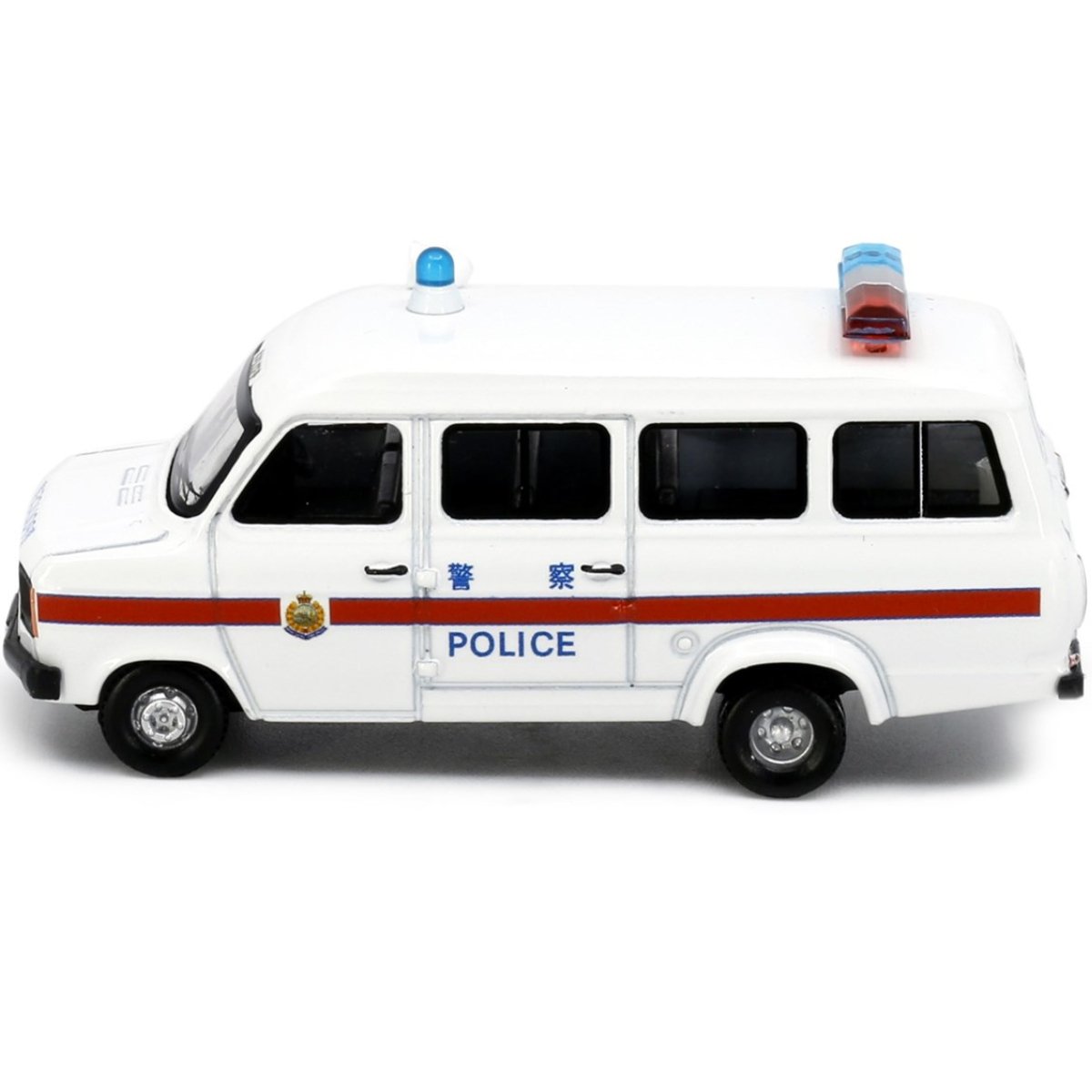 Tiny Models 1980's Hong Kong Police Van White (1:76 Scale) - Phillips Hobbies