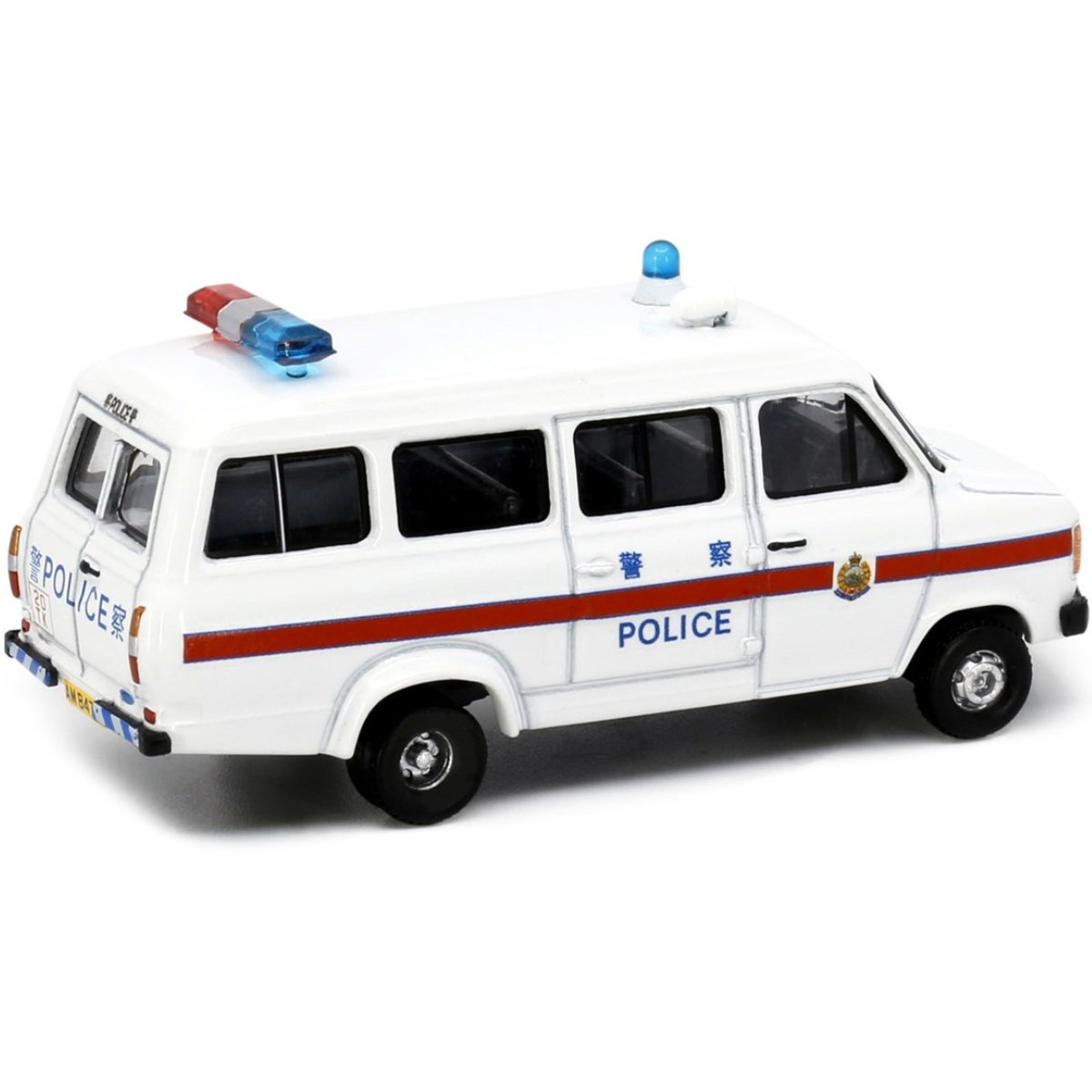 Tiny Models 1980's Hong Kong Police Van White (1:76 Scale) - Phillips Hobbies
