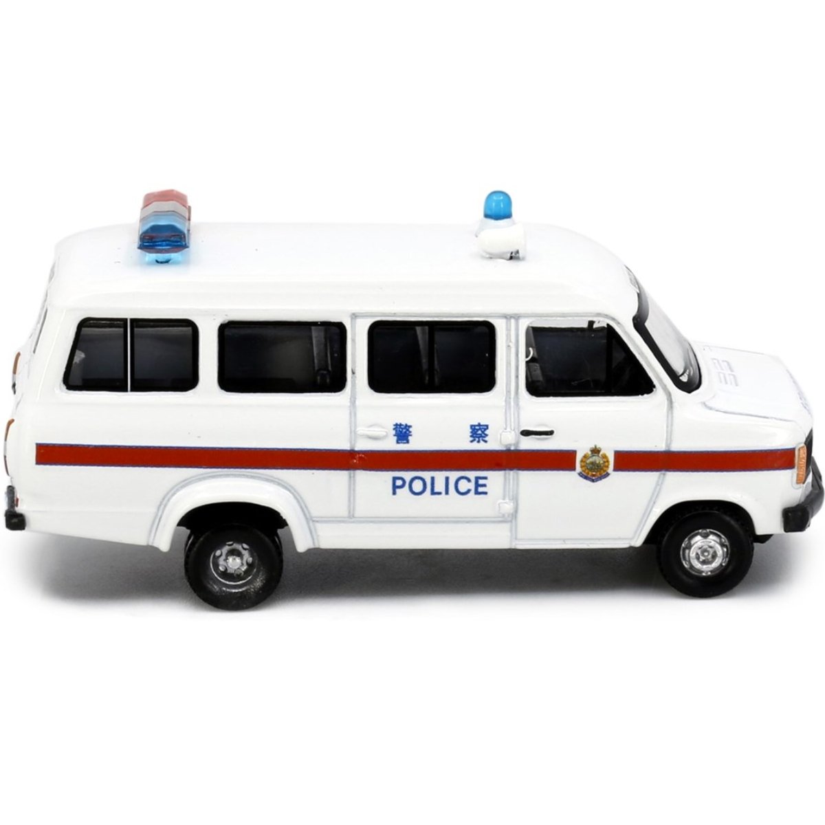 Tiny Models 1980's Hong Kong Police Van White (1:76 Scale) - Phillips Hobbies