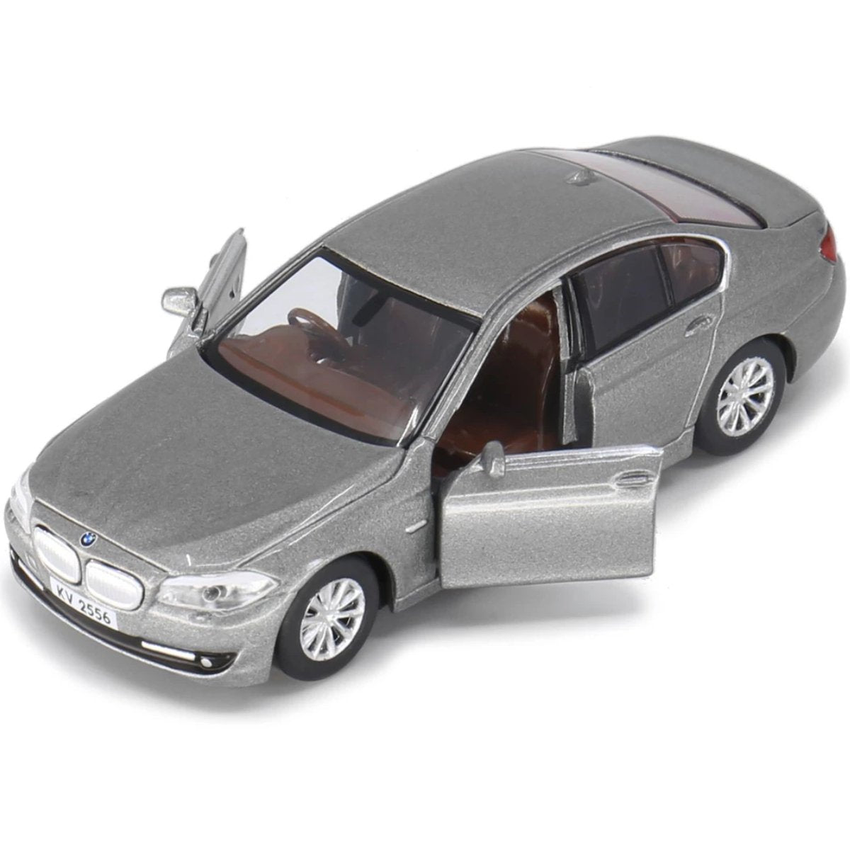 Tiny Models BMW 5 Series F10 Grey (1:64 Scale) - Phillips Hobbies