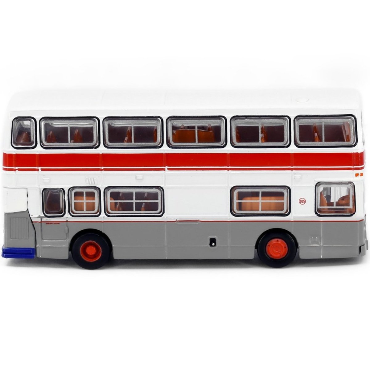 Tiny Models Daimler Fleetline DMS Grey (1:110 Scale) - Phillips Hobbies