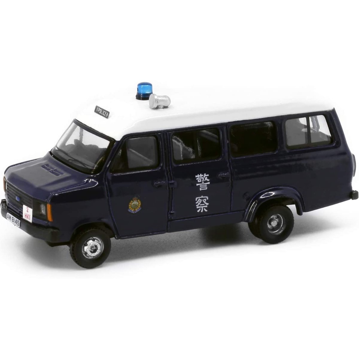Tiny Models Ford Transit MK2, 1980s Police Van (1:76 Scale) - Phillips Hobbies