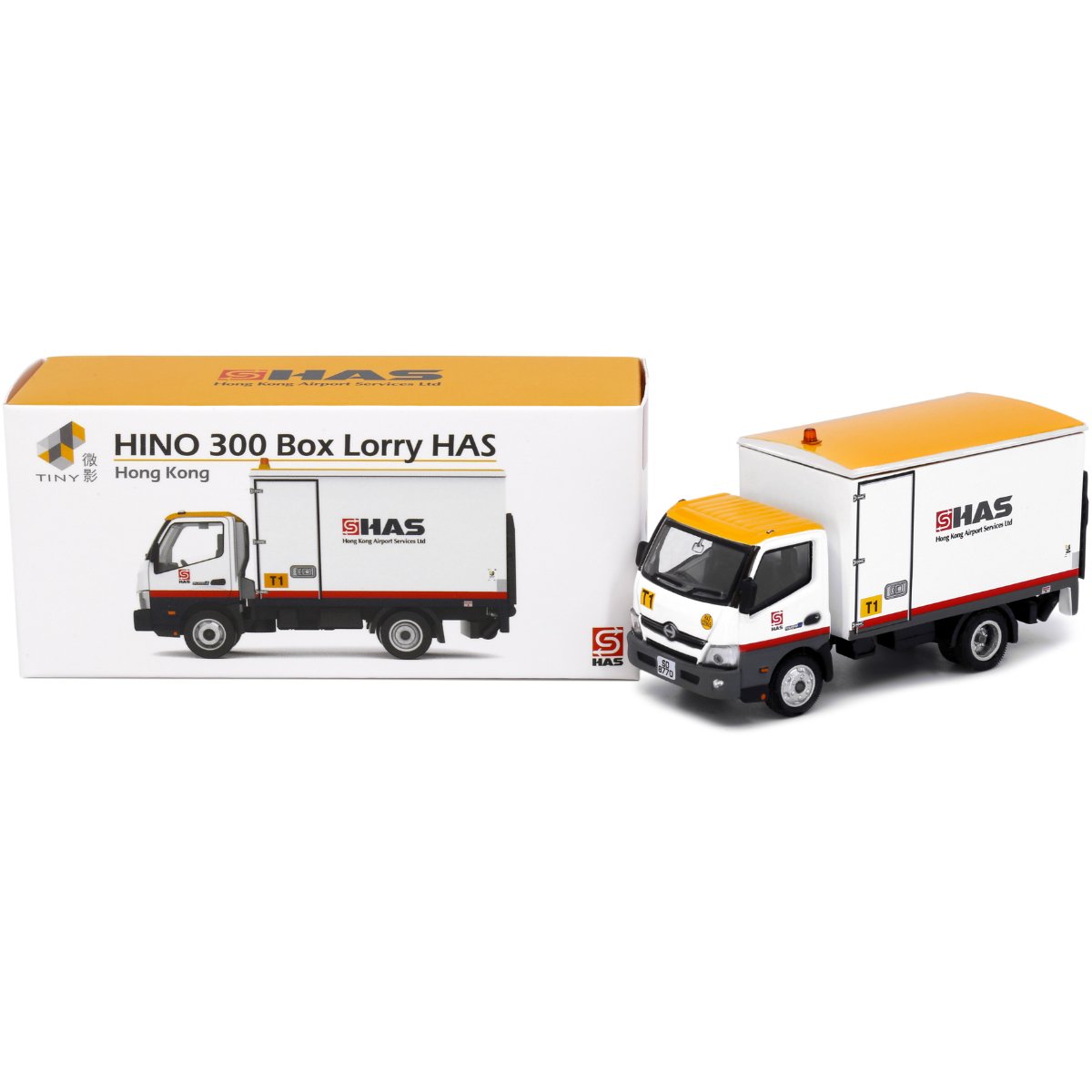 Tiny Models Hino 300 HAS Box Lorry (1:76 Scale) - Phillips Hobbies