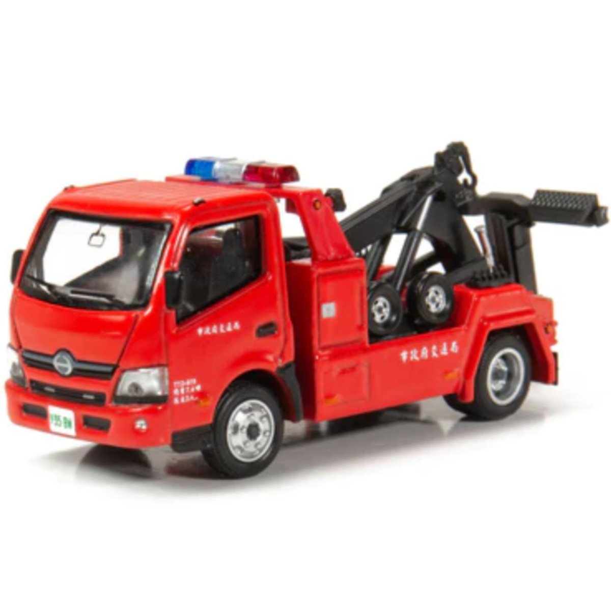 Tiny Models Hino 300 Tow Truck Red (1:64 Scale) - Phillips Hobbies