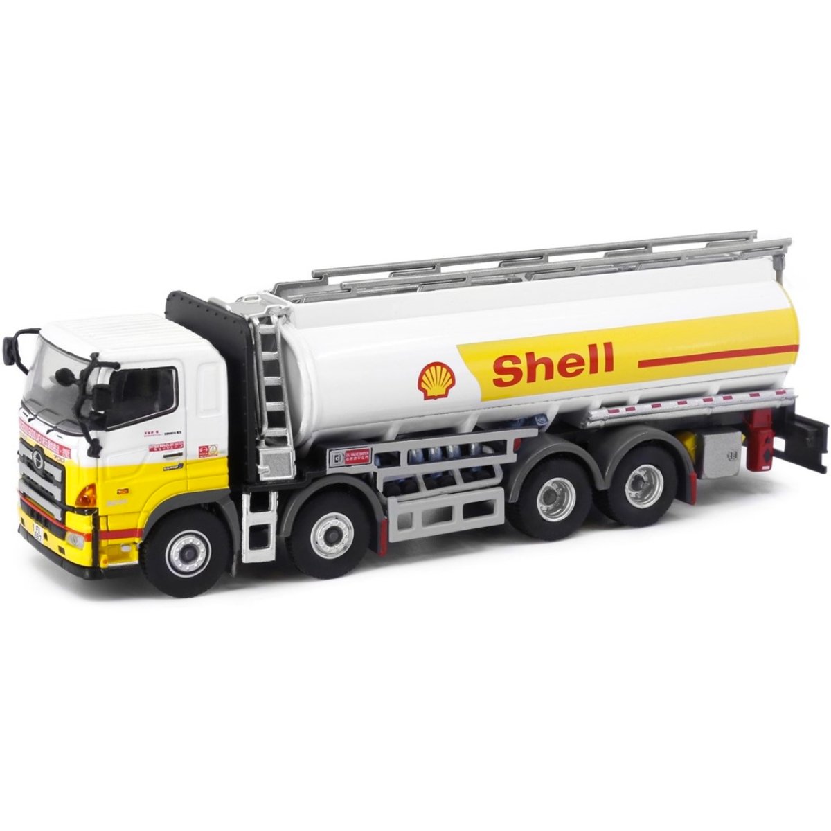 Tiny Models Hino 700 Shell Oil Tanker Truck (1:76 Scale) - Phillips Hobbies