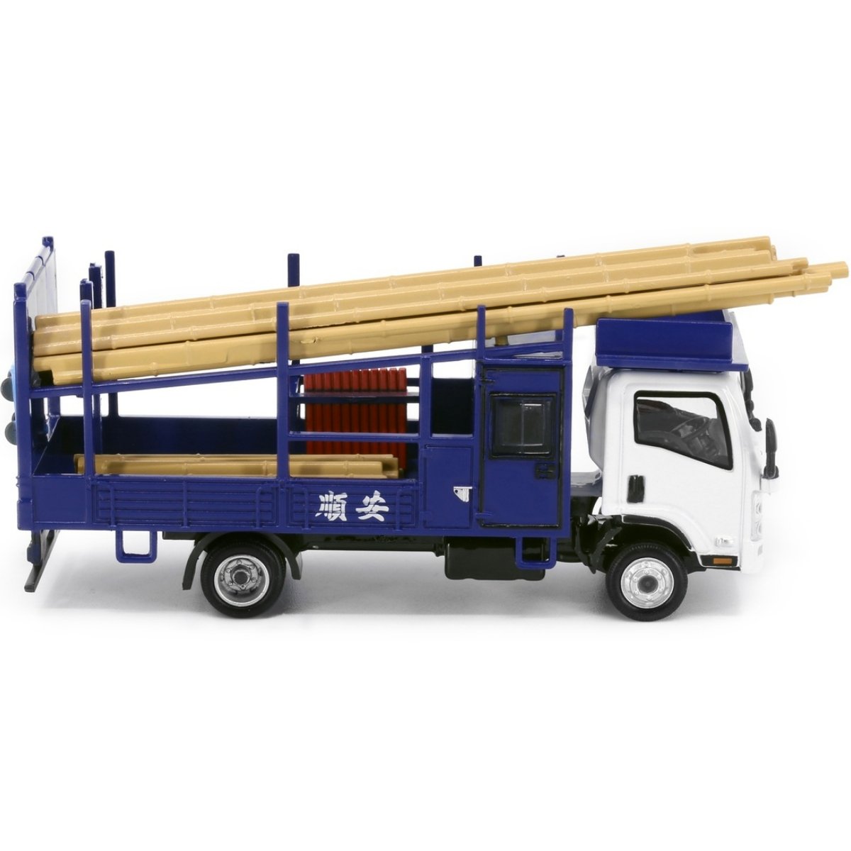 Tiny Models Isuzu N Series Bamboo Scaffolding Truck (1:76 Scale) - Phillips Hobbies