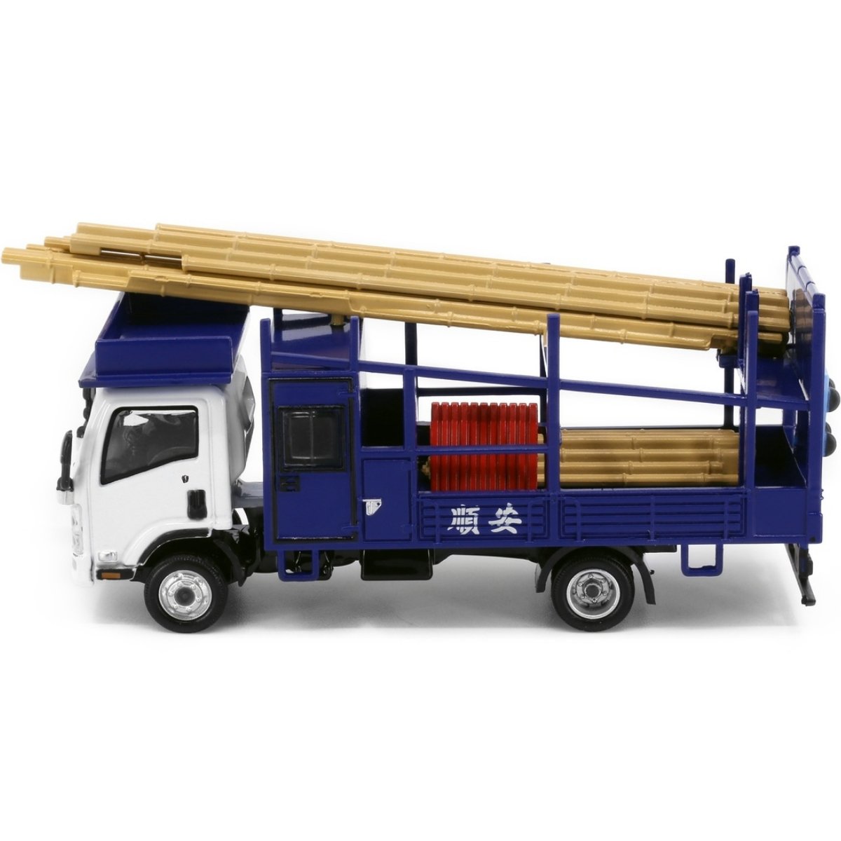 Tiny Models Isuzu N Series Bamboo Scaffolding Truck (1:76 Scale) - Phillips Hobbies