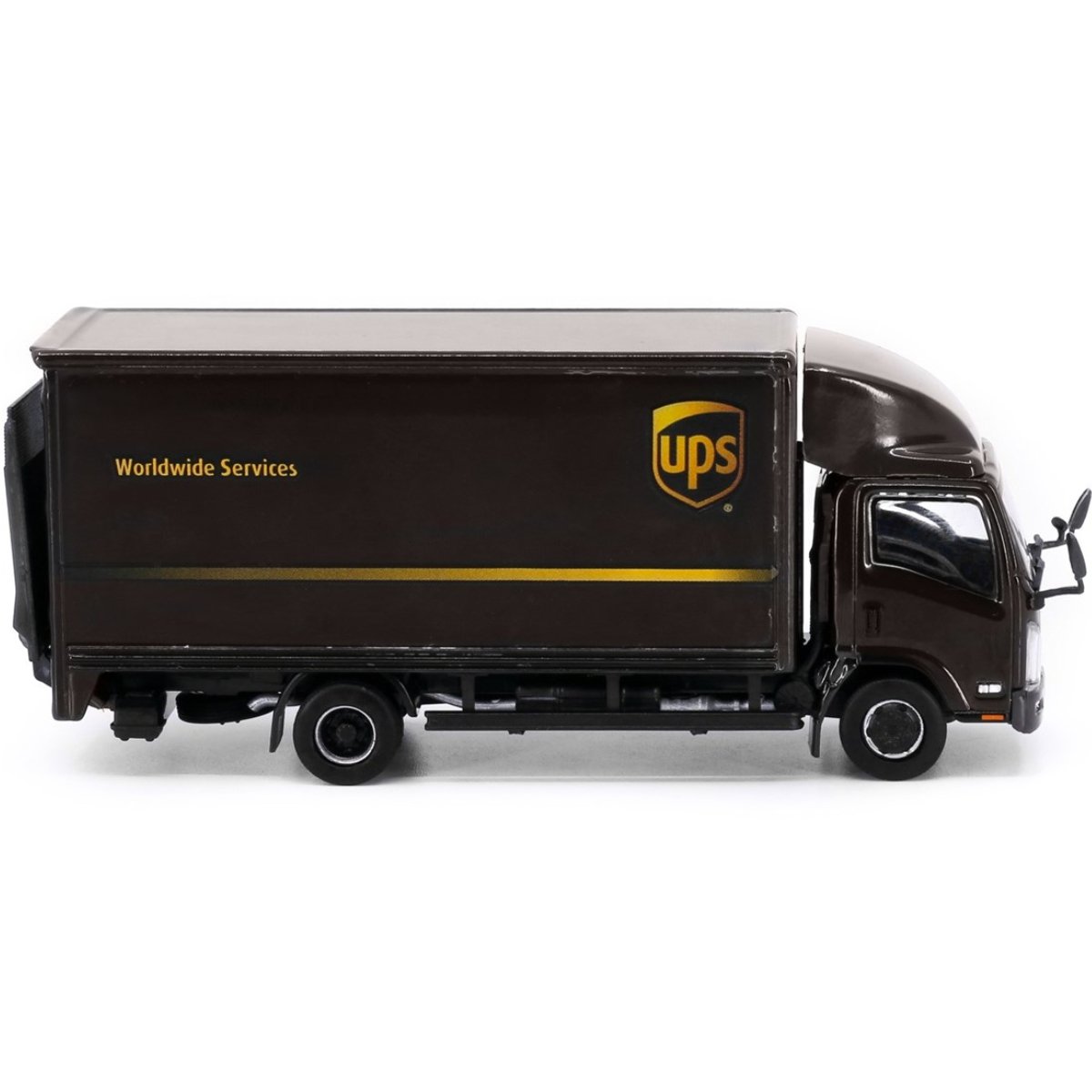 Tiny Models Isuzu N Series Box Lorry UPS (1:64 Scale) - Phillips Hobbies