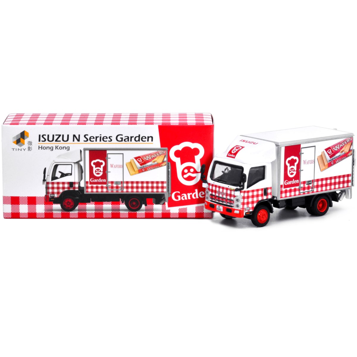 Tiny Models Isuzu N Series Lorry, Garden (1:76 Scale) - Phillips Hobbies