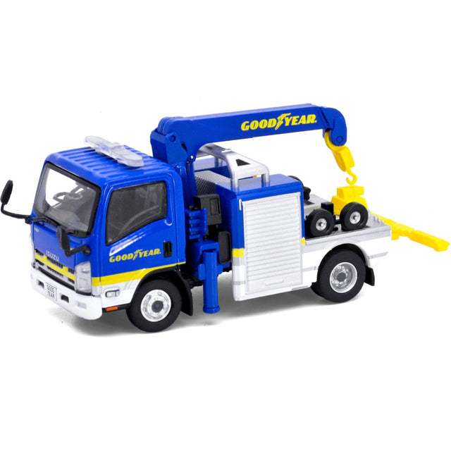 Tiny Models Isuzu N Series Tow Truck Goodyear (1:76 Scale) - Phillips Hobbies