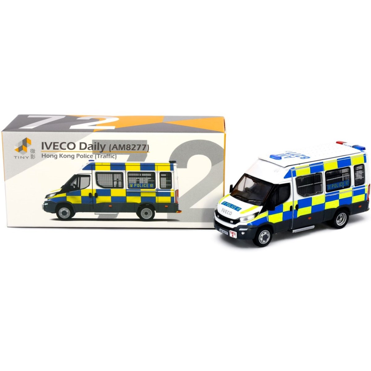 Tiny Models Iveco Daily Police Traffic Van AM8277 (1:76 Scale) - Phillips Hobbies