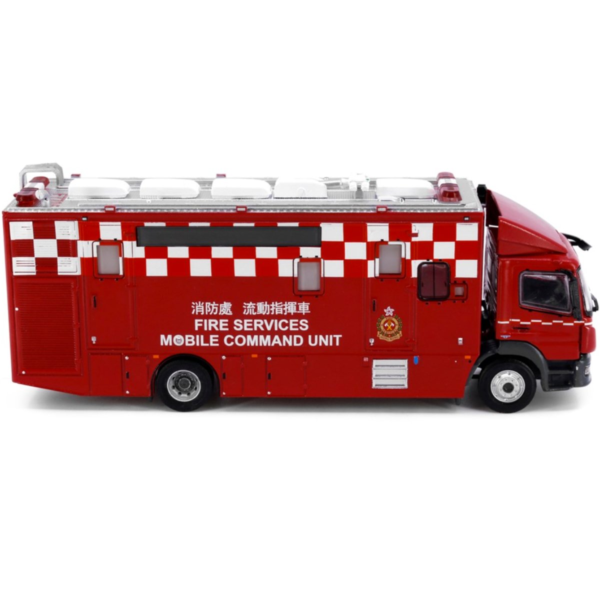 Tiny Models Mercedes Atego Fire Services Mobile Command Unit (1:76 Scale) - Phillips Hobbies