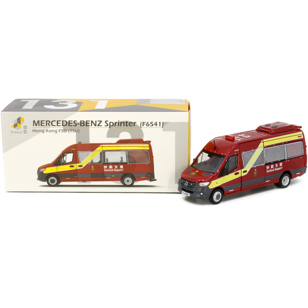 Tiny Models Mercedes-Benz Sprinter FL HKFSD TSU F6541 (1:76 Scale) - Phillips Hobbies