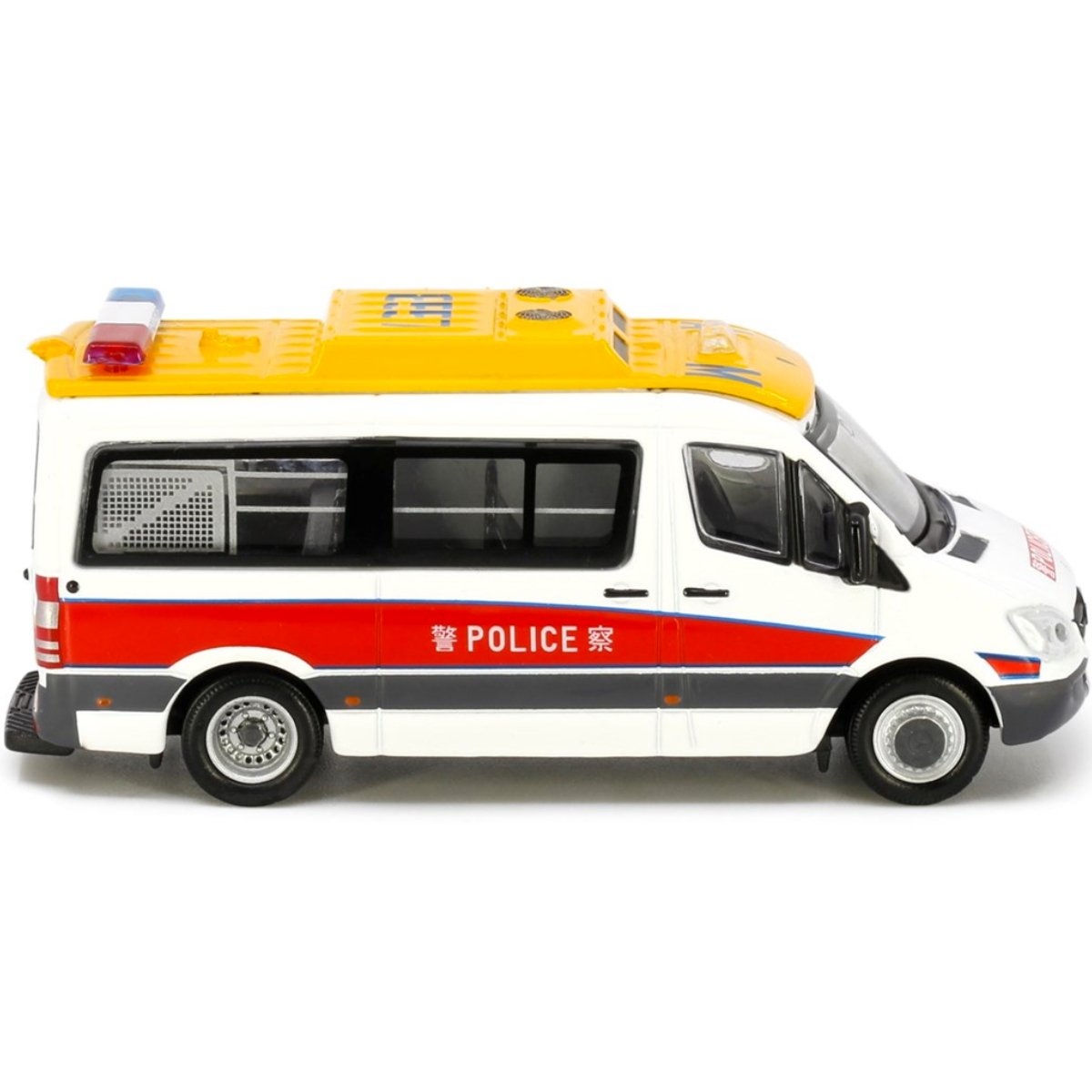 Tiny Models Mercedes-Benz Sprinter Hong Kong Police - Airport District (1:76 Scale) - Phillips Hobbies