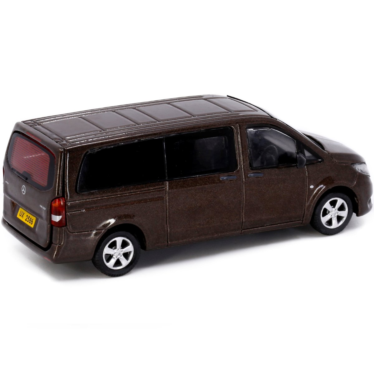 Tiny Models Mercedes-Benz Vito Brown (1:64 Scale) - Phillips Hobbies