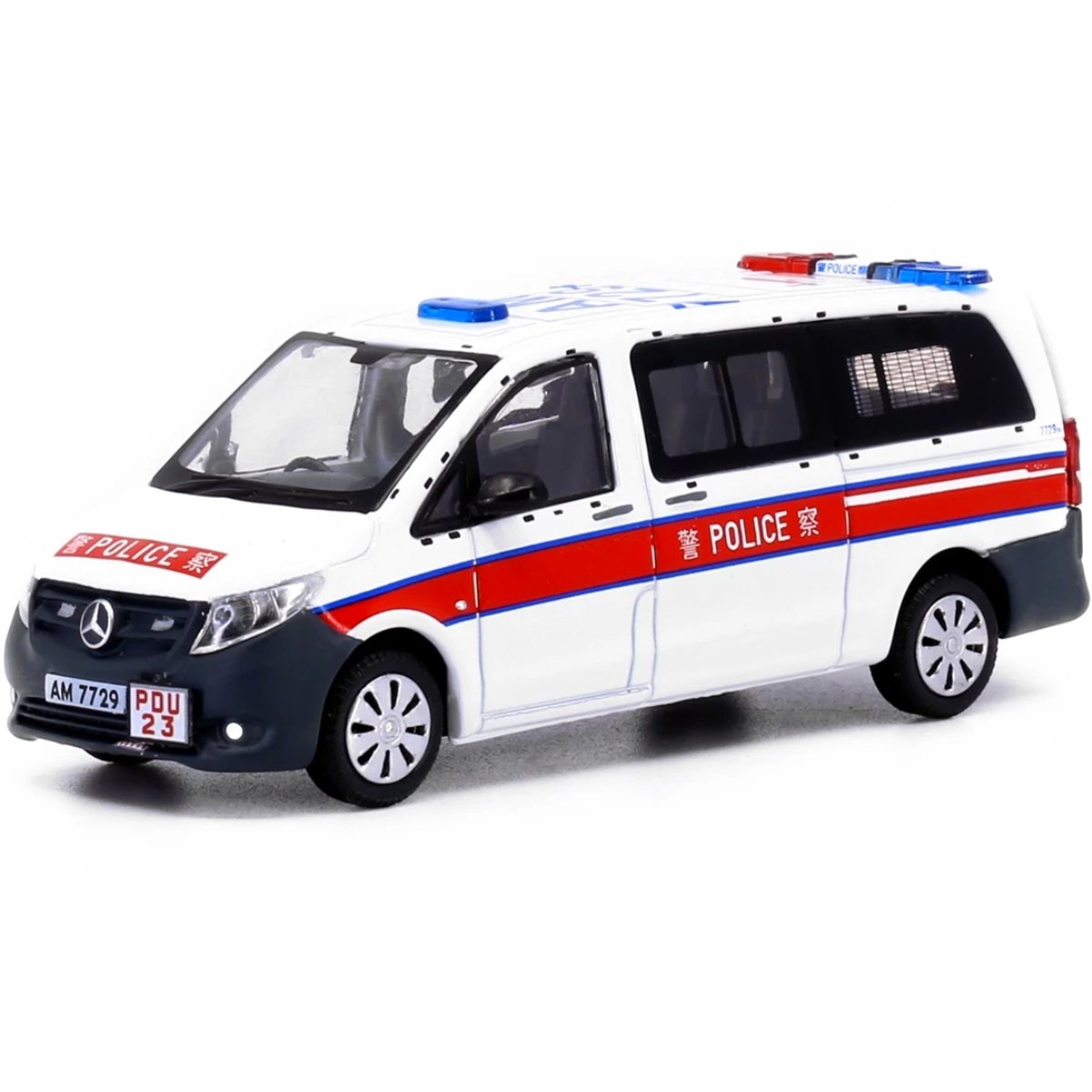 Tiny Models Mercedes-Benz Vito Hong Kong Police (1:64 Scale) - Phillips Hobbies