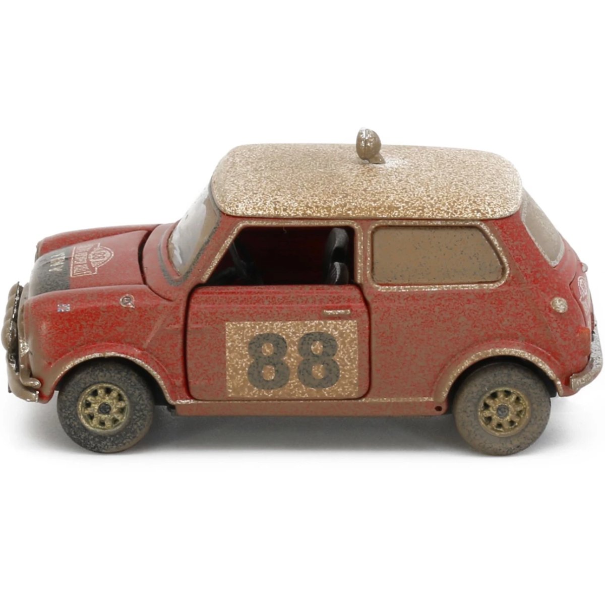 Tiny Models Mini Cooper Rally #88 Mud Weathered (1:50 Scale) - Phillips Hobbies