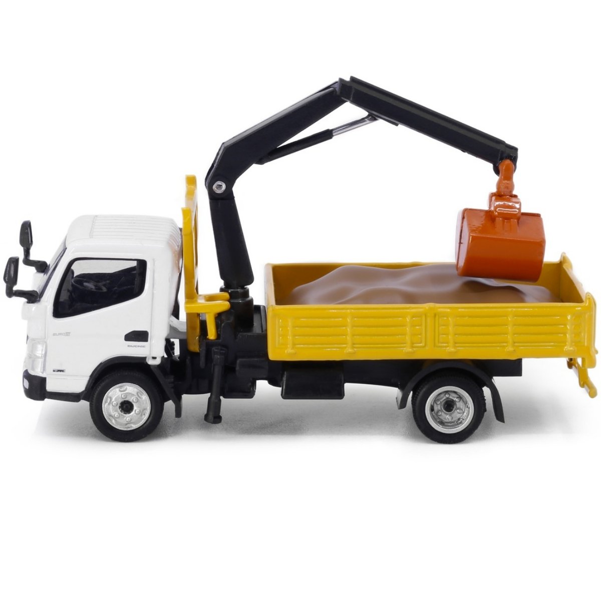 Tiny Models Mitsubishi Fuso Canter Grab Lorry (1:76 Scale) - Phillips Hobbies