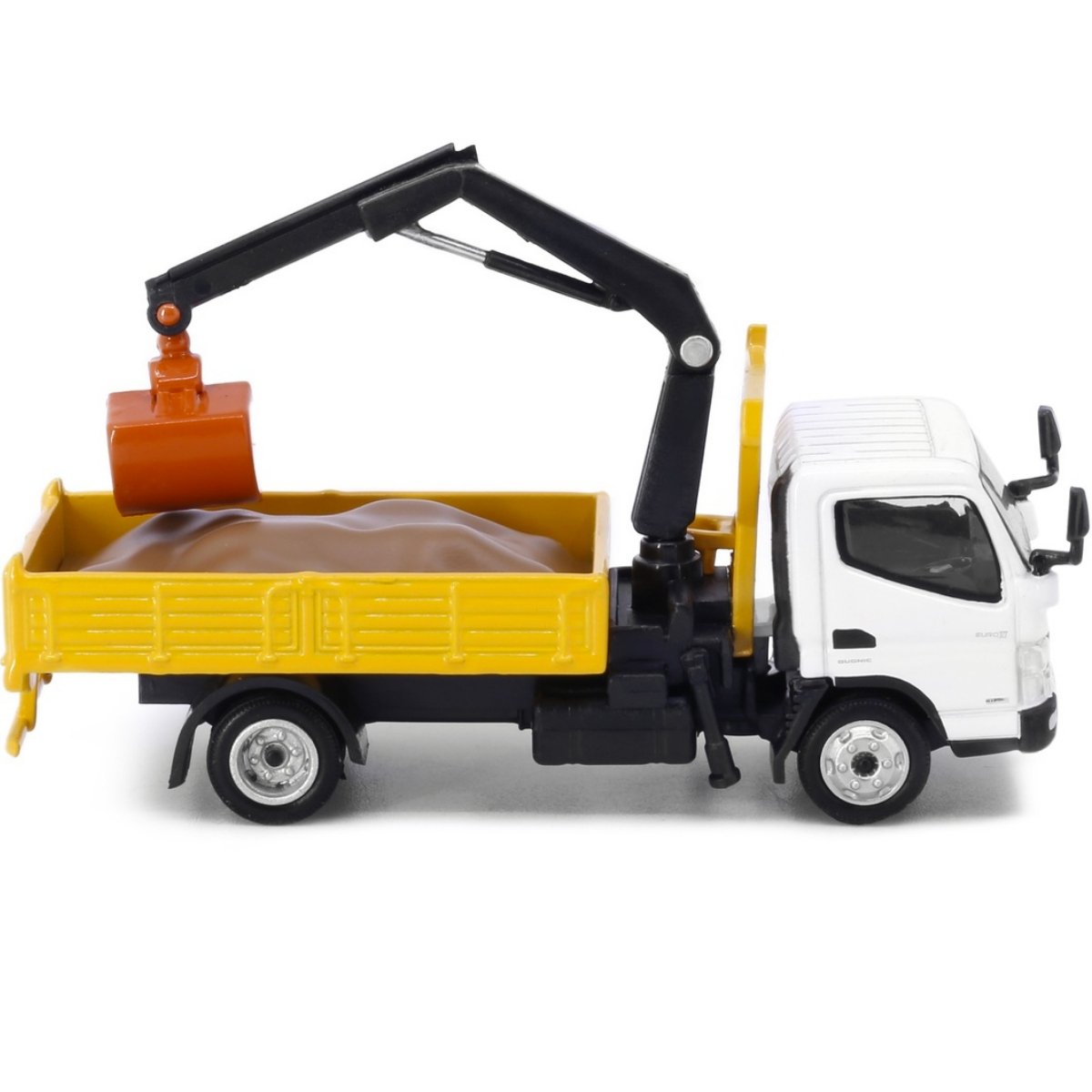 Tiny Models Mitsubishi Fuso Canter Grab Lorry (1:76 Scale) - Phillips Hobbies