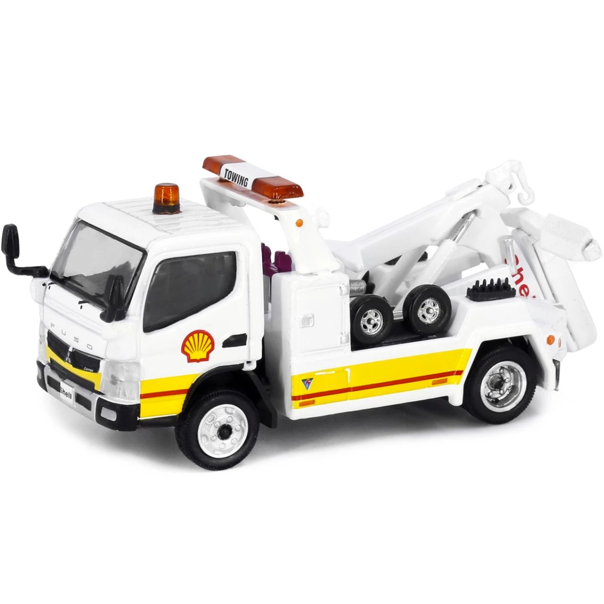 Tiny Models Mitsubishi Fuso Canter Shell Tow Truck (1:76 Scale) - Phillips Hobbies
