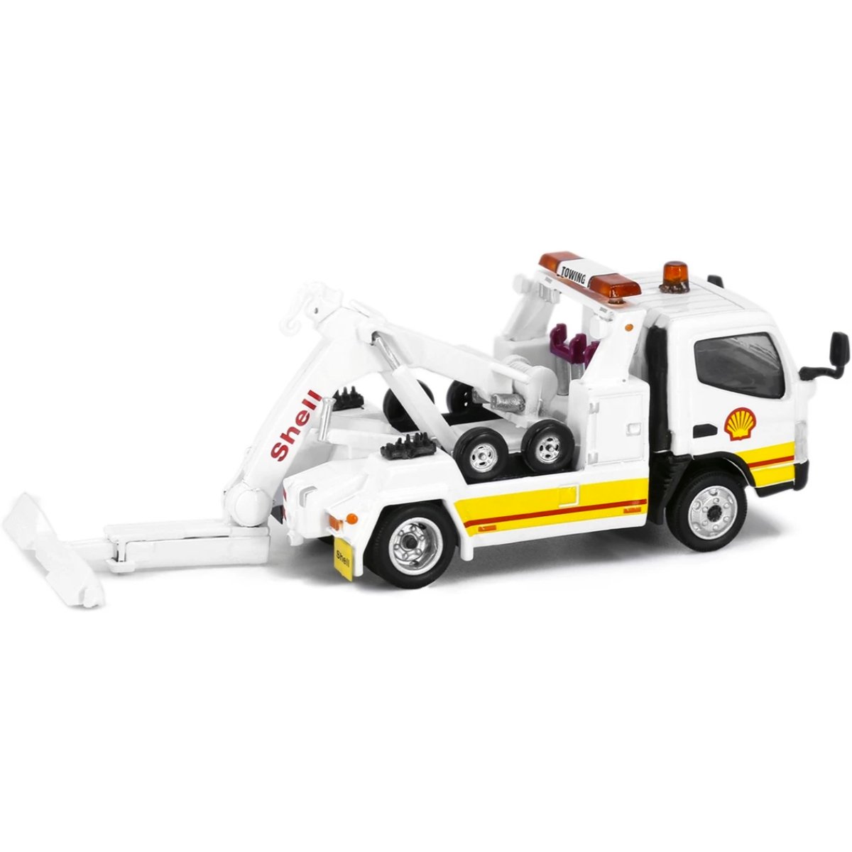 Tiny Models Mitsubishi Fuso Canter Shell Tow Truck (1:76 Scale) - Phillips Hobbies