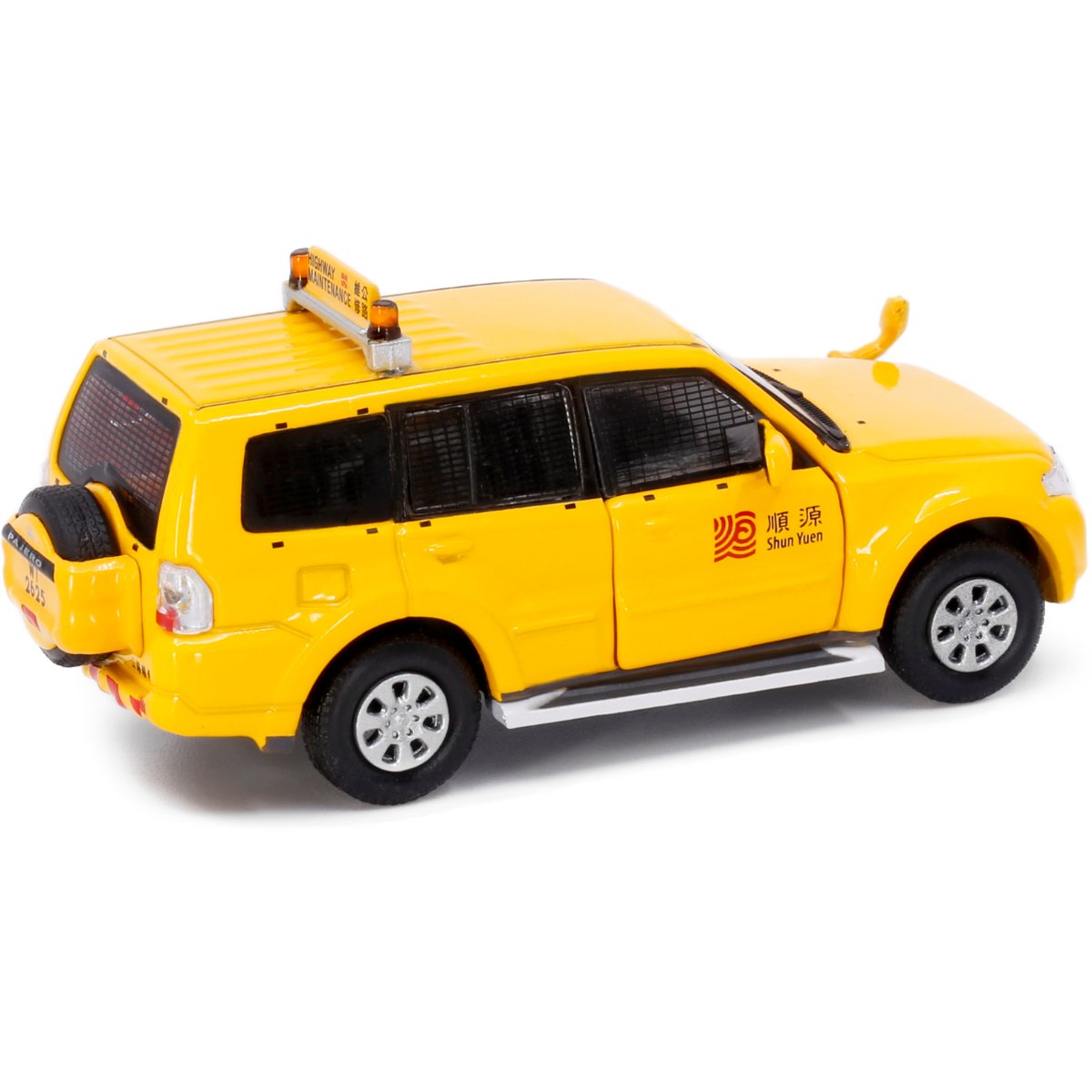 Tiny Models Mitsubishi Pajero 2015 Shun Yuen Highway Maintenance (1:64 Scale) - Phillips Hobbies