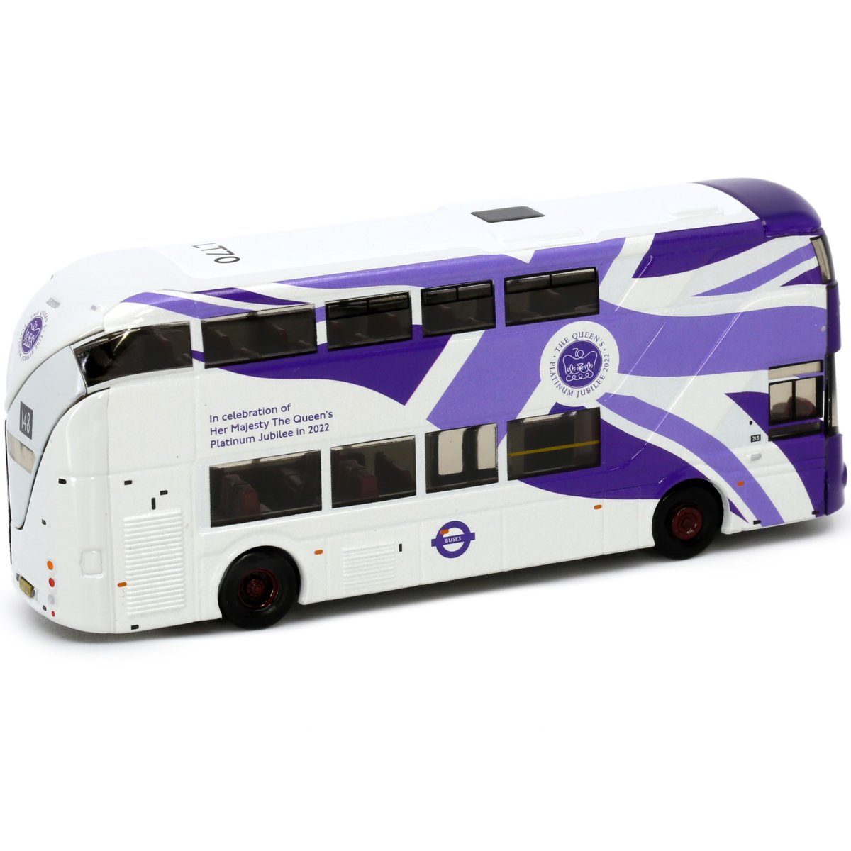 Tiny Models New Routemaster The Queen's Platinum Jubilee (1:110 Scale) - Phillips Hobbies