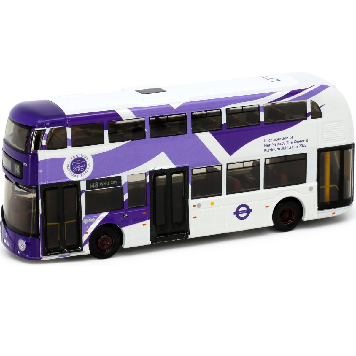 Tiny Models New Routemaster The Queen's Platinum Jubilee (1:110 Scale) - Phillips Hobbies