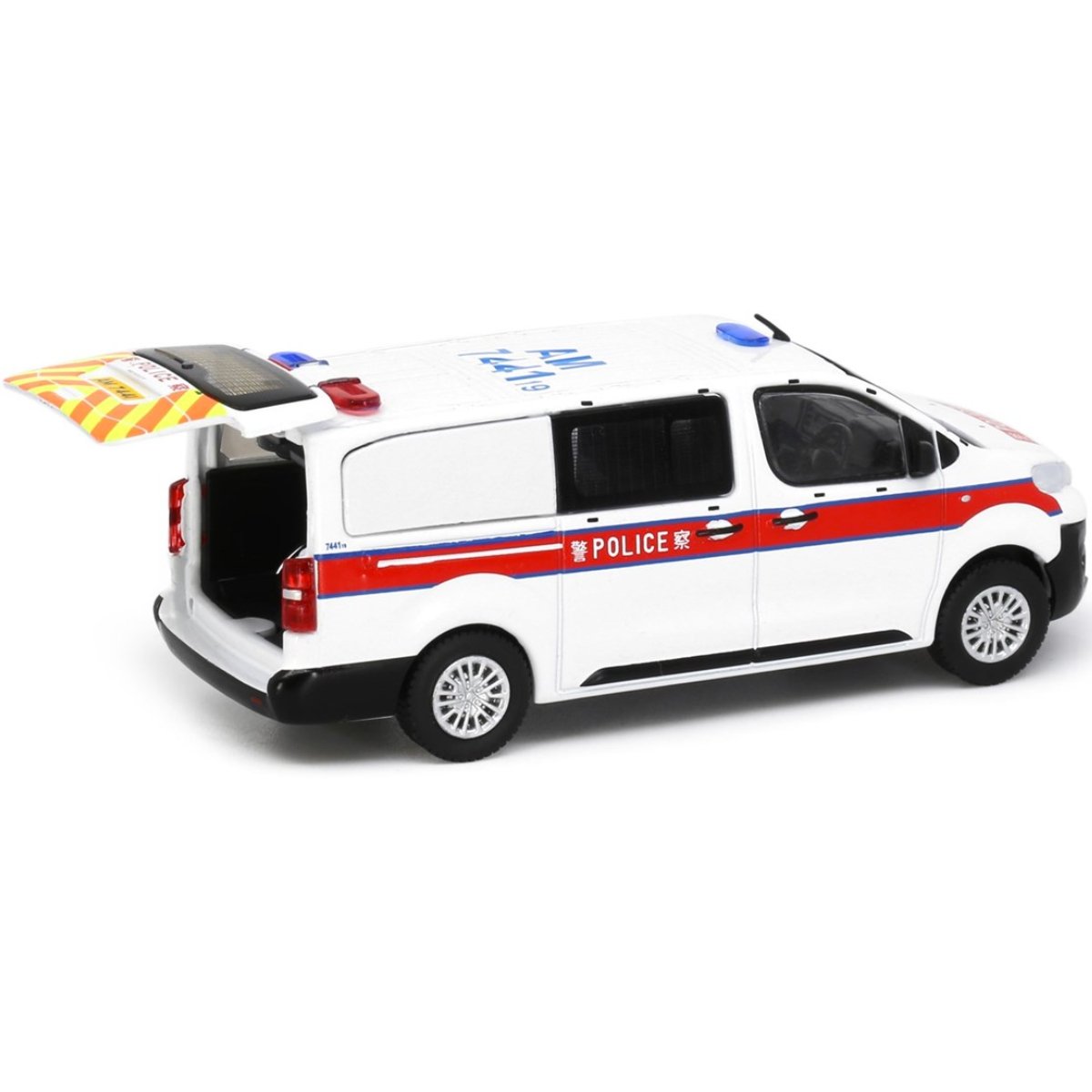 Tiny Models Peugeot Expert Police Van AM7441 (1:64 Scale) - Phillips Hobbies